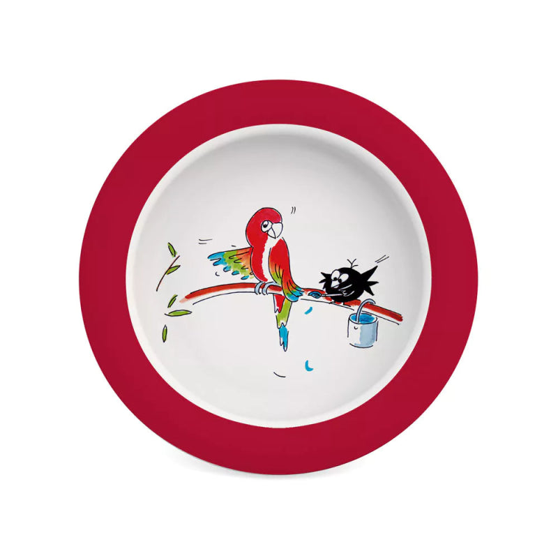 Kids Ornamin Plate with Sloped Base (20cm) - Aged Care & Medical