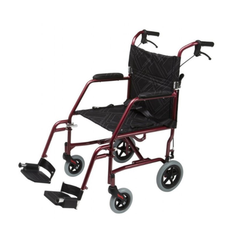 Omega LA1 Lightweight Transit Wheelchair - Aged Care & Medical