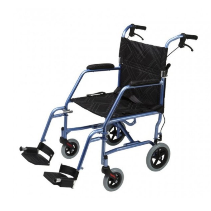 Omega LA1 Lightweight Transit Wheelchair - Aged Care & Medical