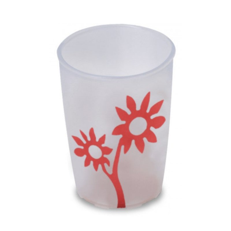 Ornamin Non - Slip Cups - Flowers - Aged Care & Medical