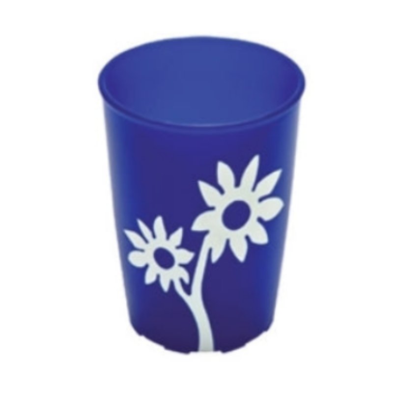 Ornamin Non - Slip Cups - Flowers - Aged Care & Medical