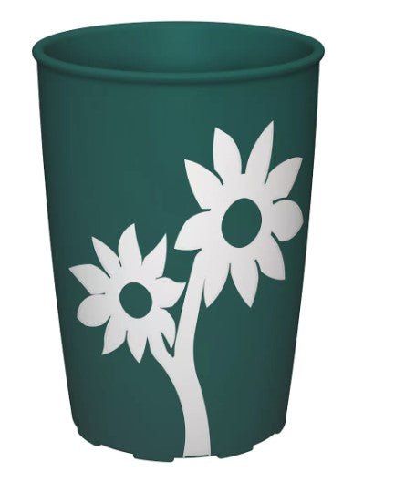 Ornamin Non - Slip Cups - Flowers - Aged Care & Medical