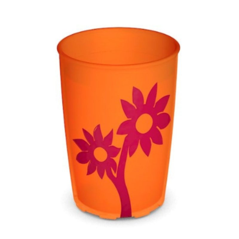 Ornamin Non - Slip Cups - Flowers - Aged Care & Medical