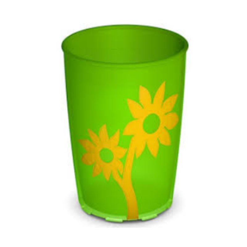 Ornamin Non - Slip Cups - Flowers - Aged Care & Medical