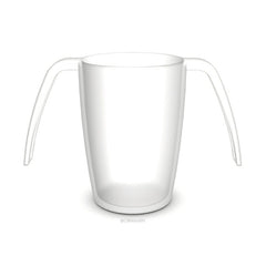 Ornamin Two Handled Mug Transparent (250ml) - Aged Care & Medical