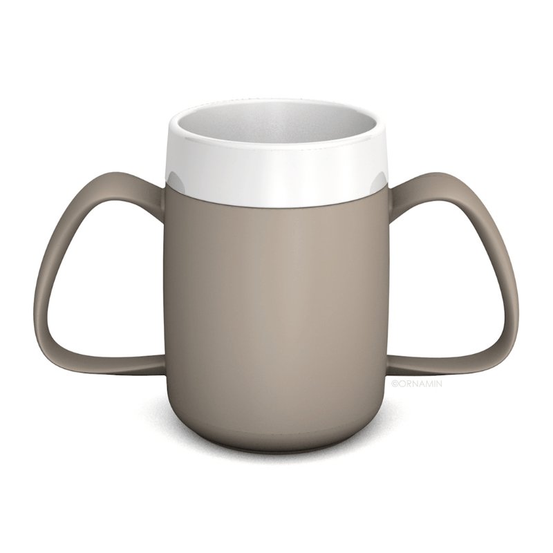 Ornamin Two Handled Mug with Internal Cone - Aged Care & Medical