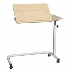 Overbed Split Table - Ratchet Tilt (5 - 6 Positions) - Aged Care & Medical