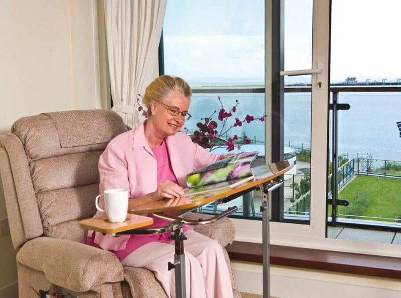 Overchair Tilting Table - Aged Care & Medical