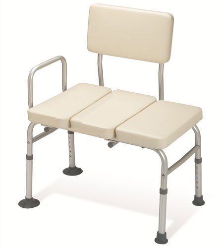 Padded Seat Bath Transfer Bench - Aged Care & Medical