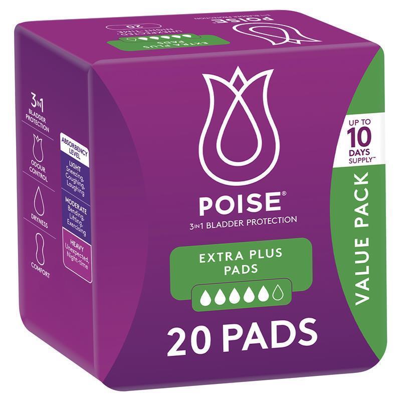 Poise Pads Extra Plus - Aged Care & Medical