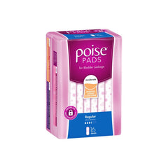 Poise Pads Regular - Aged Care & Medical - Incontinence Pads - Poise - shipping - wide - Melbourne - Australia - incontinence - aids - wheelchair - for - hire - wheelchair - for - rental - bariatric - chair - sit - to - stand - eq