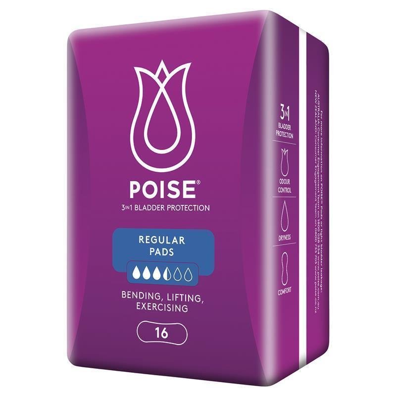 Poise Pads Regular - Aged Care & Medical