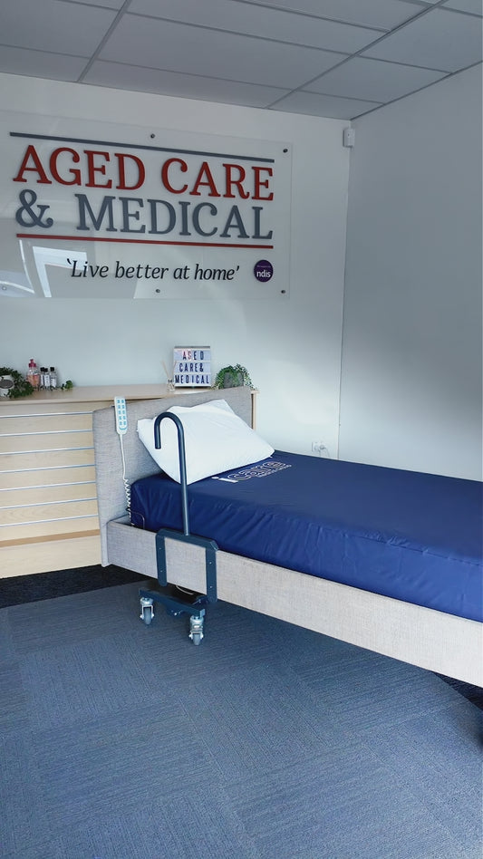 EX-RENTAL SALE - ICare IC333 King Single Homecare Beds