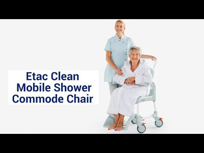 Etac Clean Mobile Shower Commode - Adjustable & Ergonomic Design