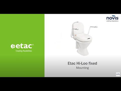 Etac Cloo Toilet Seat Raiser with armrests