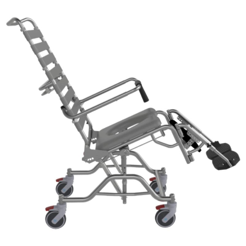 Rental - Aspire Tilt & Recline Shower Commode - 460mm wide (Per Week, Minimum 2 Week Hire) - Aged Care & Medical - Seating - Aspire - shipping - wide - Melbourne - Australia - incontinence - aids - wheelchair - for - hire - wheelchair - for - rental - bariatric - chair - sit - to - stand - eq