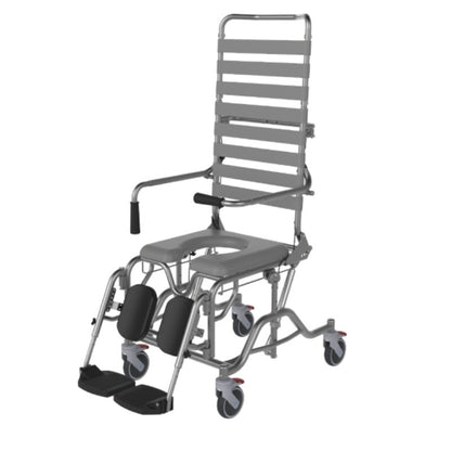 Rental - Aspire Tilt & Recline Shower Commode - 460mm wide - Aged Care & Medical