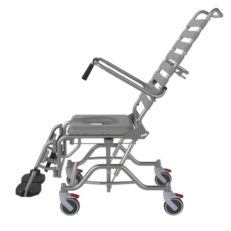 Rental - Aspire Tilt & Recline Shower Commode - 460mm wide (Per Week, Minimum 2 Week Hire) - Aged Care & Medical - Seating - Aspire - shipping - wide - Melbourne - Australia - incontinence - aids - wheelchair - for - hire - wheelchair - for - rental - bariatric - chair - sit - to - stand - eq