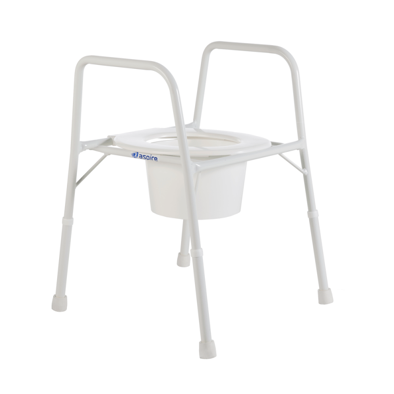 Rental - Aspire Wide Over Toilet Frame with Splash Guard - Aged Care & Medical