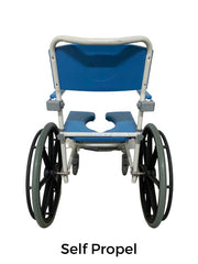 Rental - Drive Aston Mobile Shower Commode - Self Propel ONLY - Aged Care & Medical