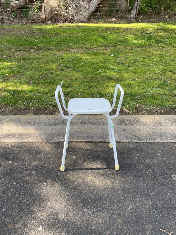 Rental - CAREQUIP Padded Shower Stool (Per Week, Minimum 2 Week Hire) - Aged Care & Medical