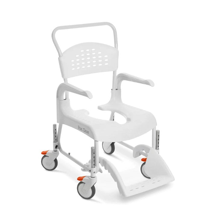 Rental - ETAC CLEAN Height Adjustable Shower Commode (Per Week, Minimum 2 Week Hire) - Aged Care & Medical