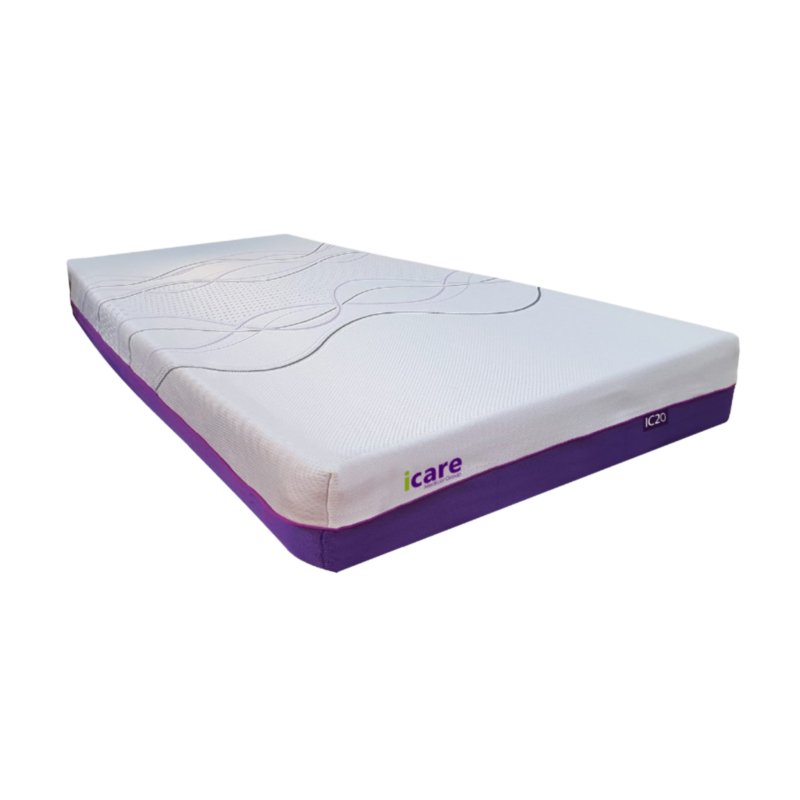 Rental - Icare IC20 King Single Medium Density Mattress - Aged Care & Medical