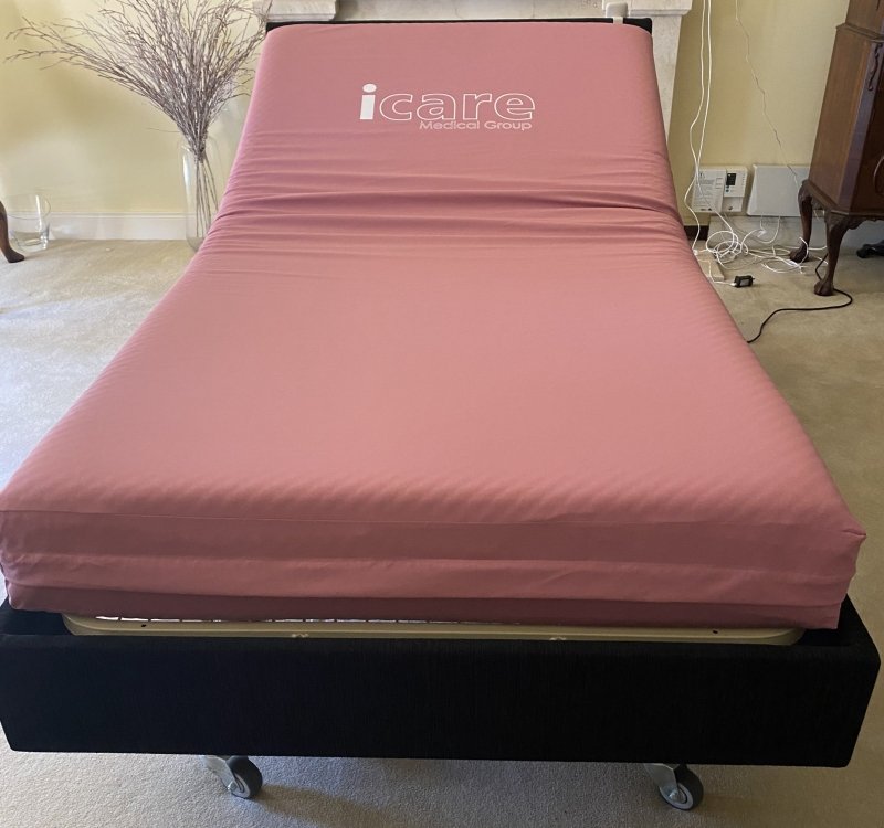 Rental - ICARE IC333 King Single Homecare Bed, incl. mattress (Per Week, Minimum 4 Week Hire) - Aged Care & Medical