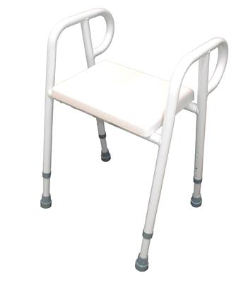 Rental - KCare Premium Shower Stool with PU Seat - Aged Care & Medical