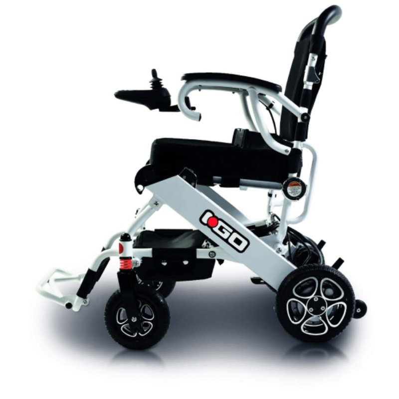 Rental - PRIDE i - Go Folding Power Wheelchair (Per Week, Minimum 4 Week Hire) - Aged Care & Medical - Wheelchair - Pride Mobility - shipping - wide - Melbourne - Australia - incontinence - aids - wheelchair - for - hire - wheelchair - for - rental - bariatric - chair - sit - to - stand - eq