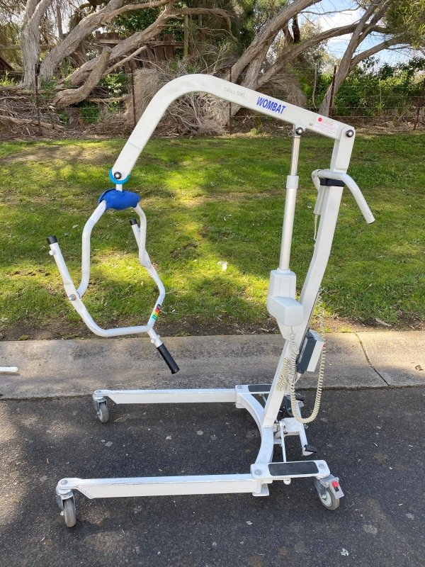 Rental - WOMBAT PIVOT Lifter Hoist (Per Week, Minimum 4 Week Hire) - Aged Care & Medical