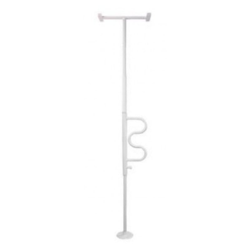 Stander Security Pole - Curved Grab Bar - Aged Care & Medical