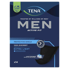 Tena for Men Level 0 Protective Shield - 14 Pack - Aged Care & Medical - Incontinence Pads - Tena - shipping - wide - Melbourne - Australia - incontinence - aids - wheelchair - for - hire - wheelchair - for - rental - bariatric - chair - sit - to - stand - eq