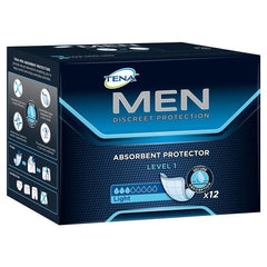 Tena for Men Level 1 - 12 Pack - Aged Care & Medical - Incontinence Pads - Tena - shipping - wide - Melbourne - Australia - incontinence - aids - wheelchair - for - hire - wheelchair - for - rental - bariatric - chair - sit - to - stand - eq