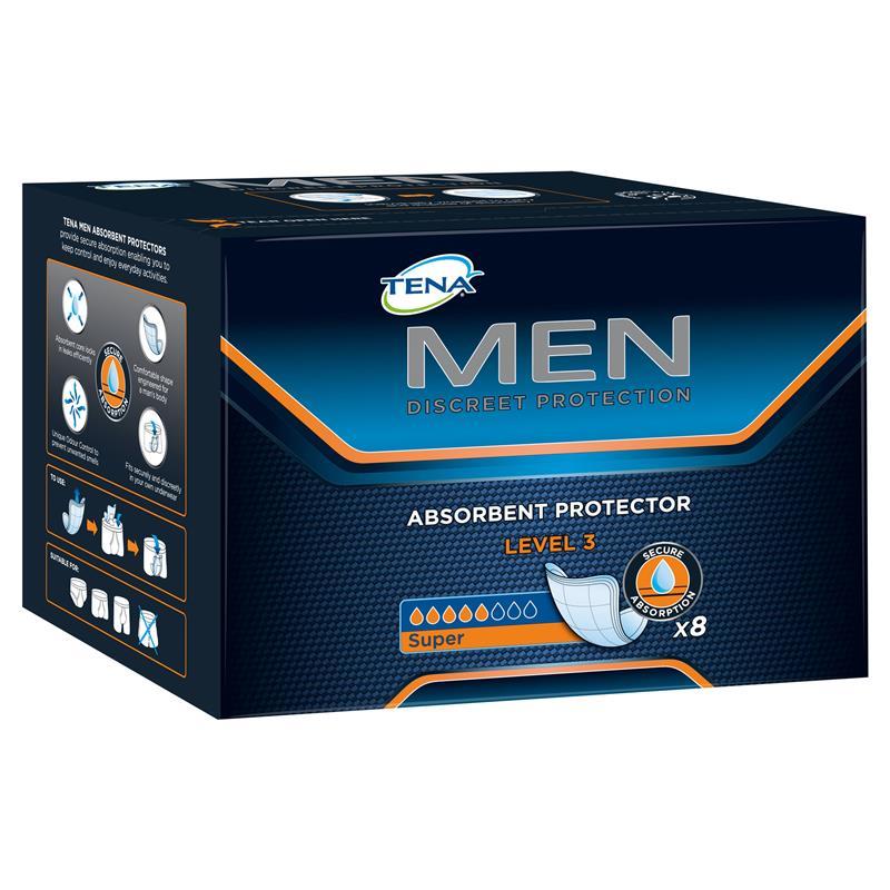 Tena for Men Level 3 - 8 Pack - Aged Care & Medical