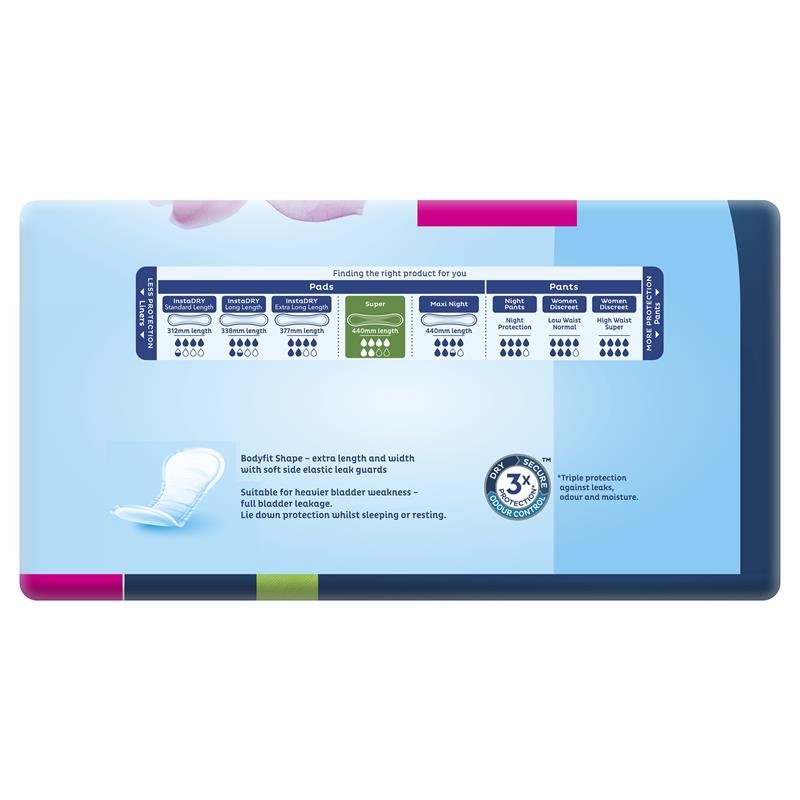 Tena Pads Super - 30 Pack - Aged Care & Medical