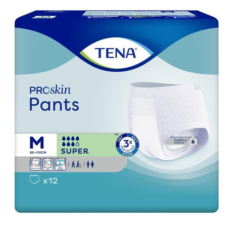 Tena Pants ProSkin Super - 7 Drops - Aged Care & Medical