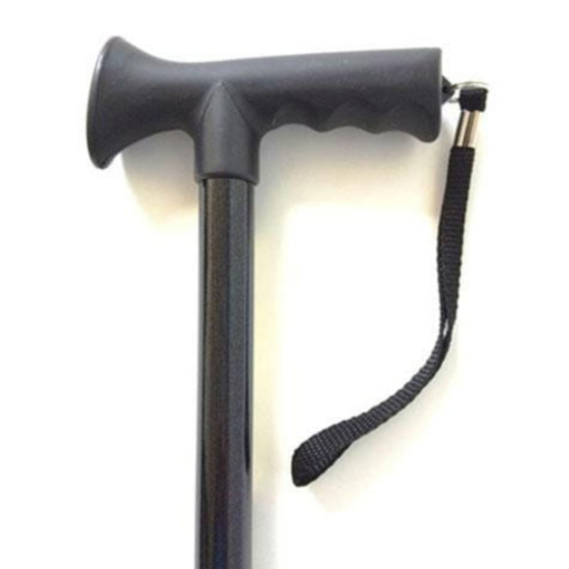 Walking Stick - T Handle - TPR (Soft Grip) - Aged Care & Medical