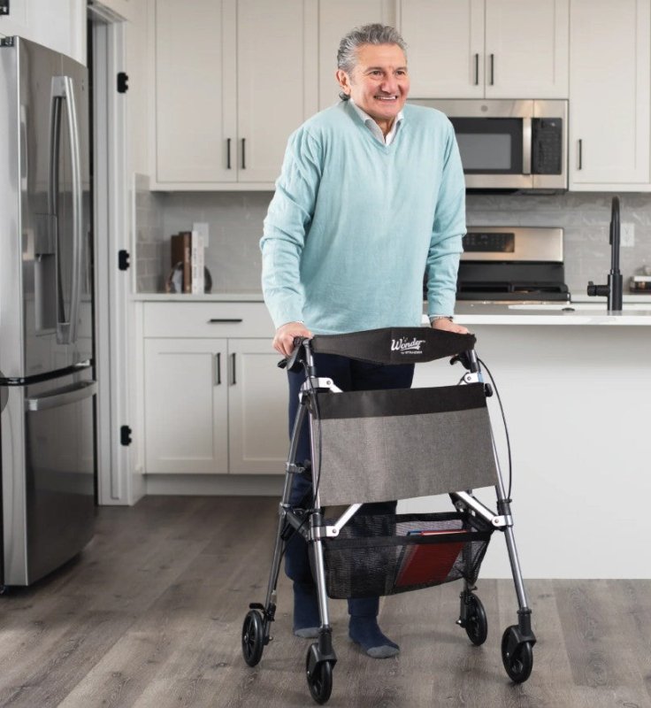 Wonder Rollator (inc. Seat & Brakes) - Aged Care & Medical