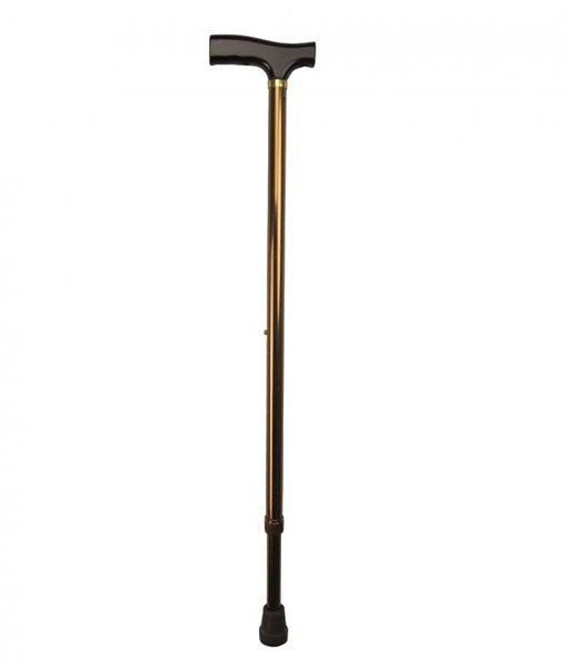 Wooden T Handle Walking Stick - Aged Care & Medical