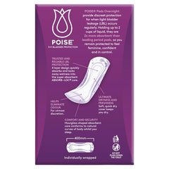 Poise Overnight Pads