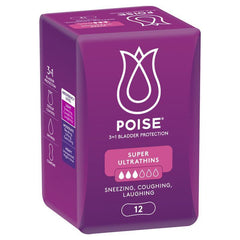Poise Active Ultrathin Pads - Super