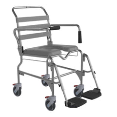 Aspire Swing Away Footrest Shower Commode