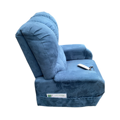 Rental - Pride C1 Single Motor Lift Chair - Artic Blue Colour (Per Week, Minimum 4 Week Hire)