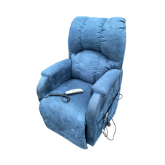 Rental - Pride C1 Single Motor Lift Chair - Artic Blue Colour (Per Week, Minimum 4 Week Hire)