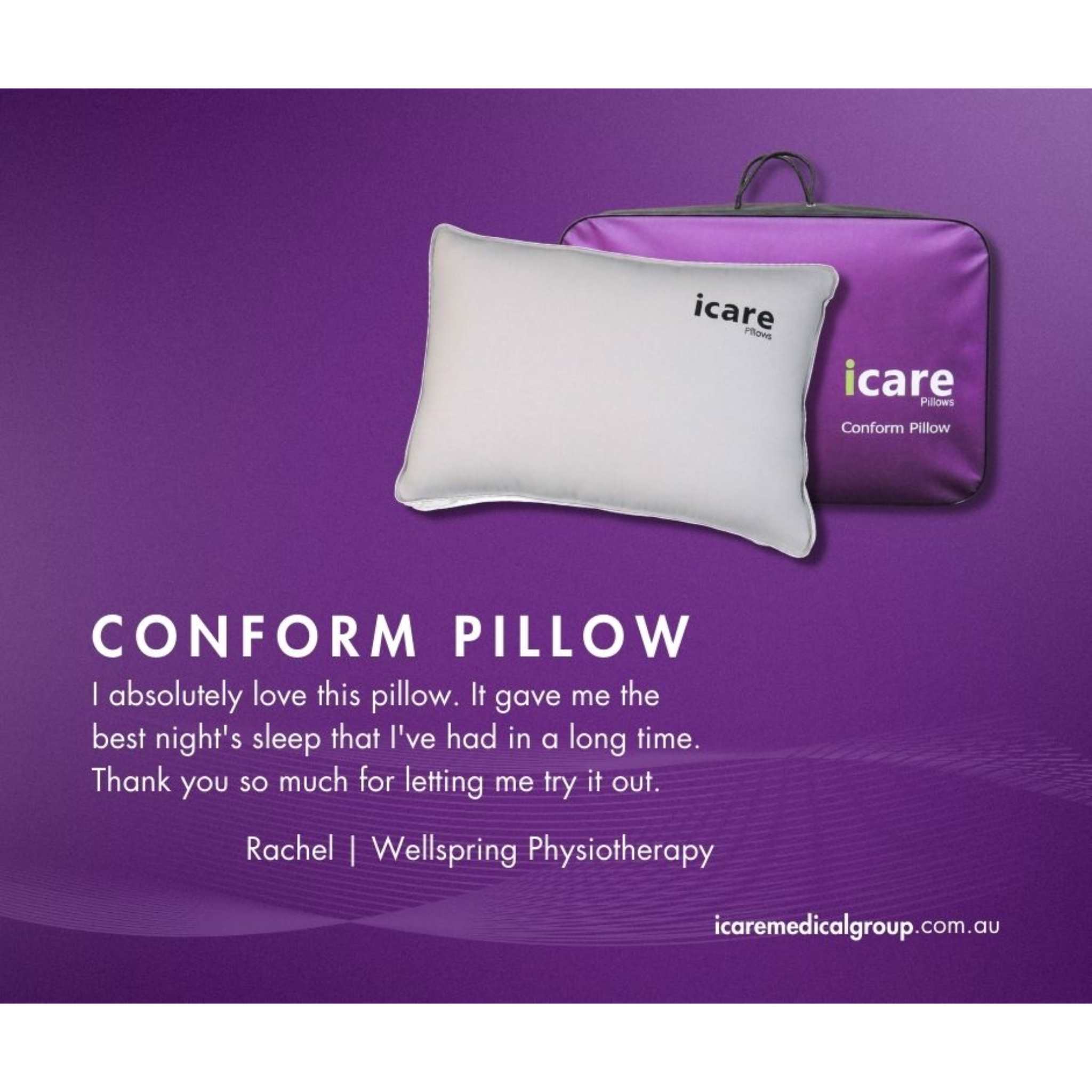 ICARE Adjustable Conform Pillow
