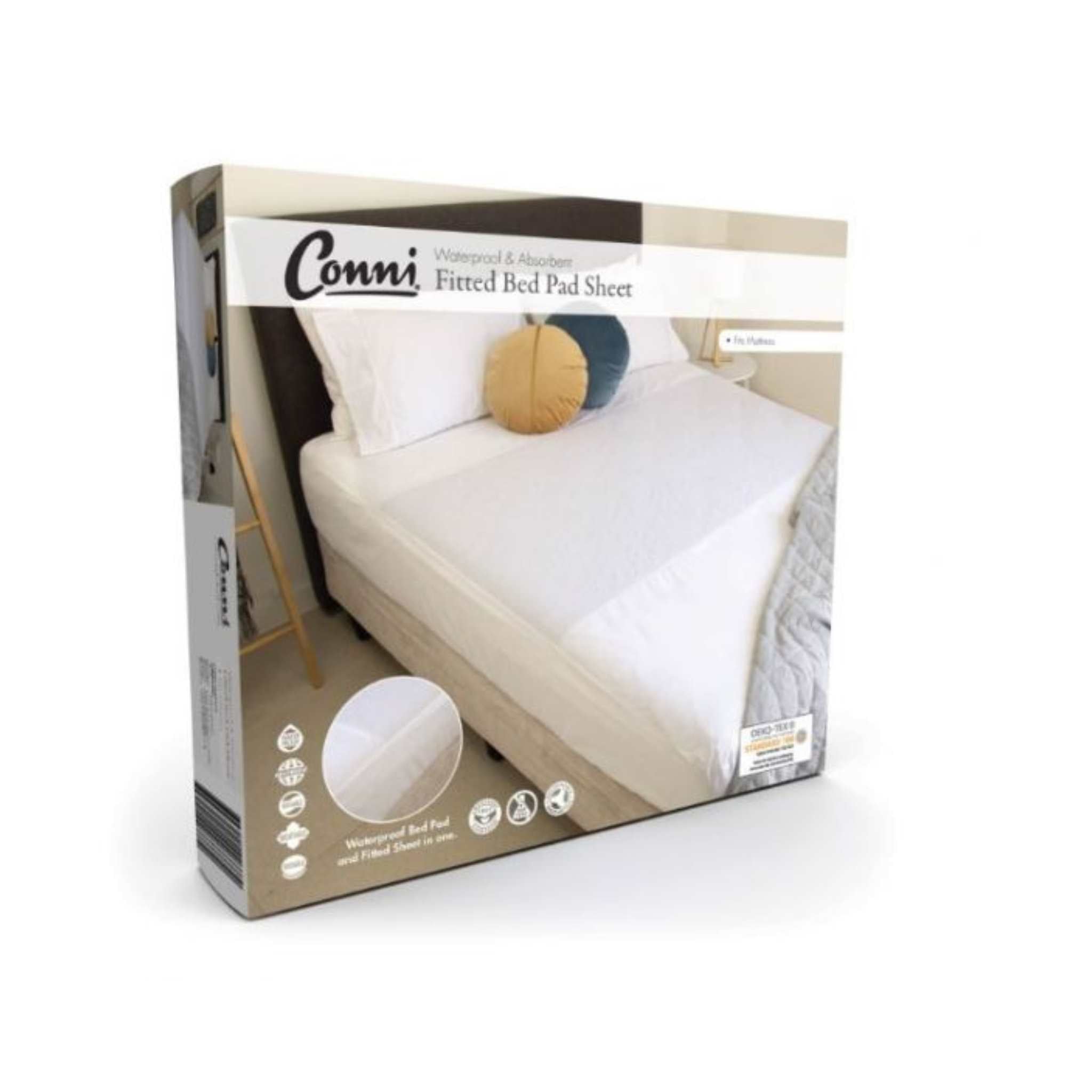 Conni Fitted Bed Pad Sheet from Aged Care and Medical